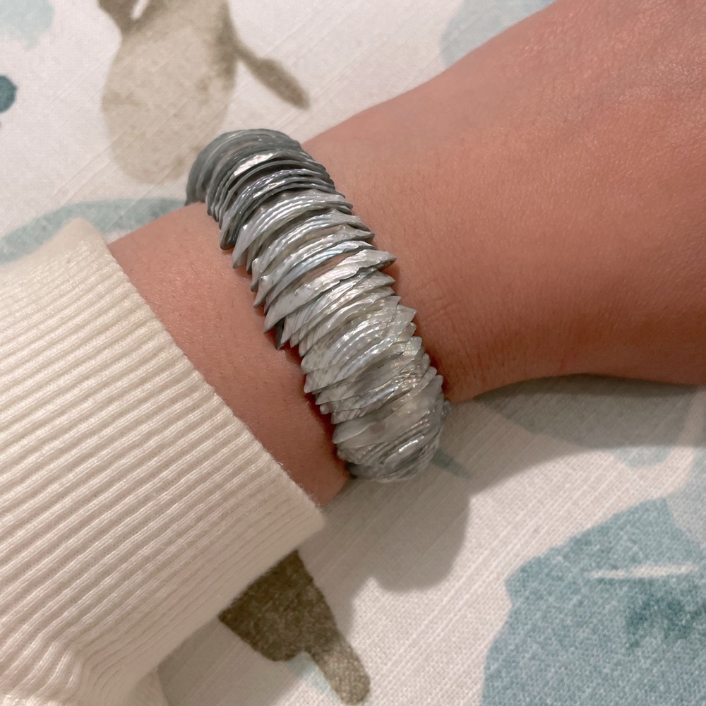 Blue Shell Bracelet
